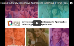 Developing Culturally Responsive Approaches Video