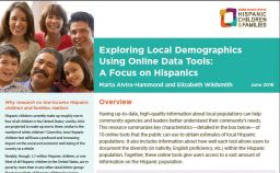 Cover of Exploring Local Demographics PDF