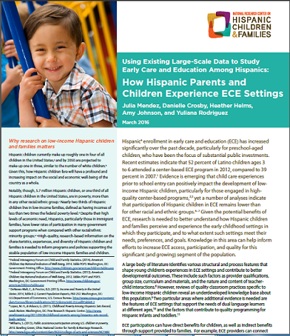 Cover of ECE Settings PDF