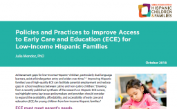 Cover of ECE Policies PDF