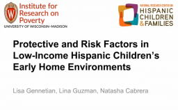 Low-Income Early Home Environments Webinar