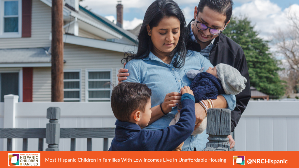 Family on house deck