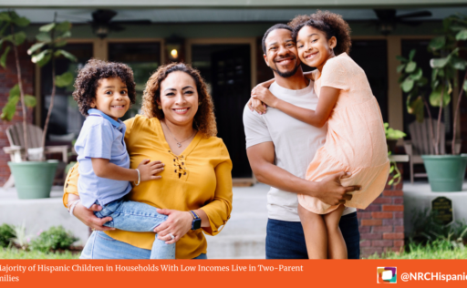 Hispanic Family in front of house