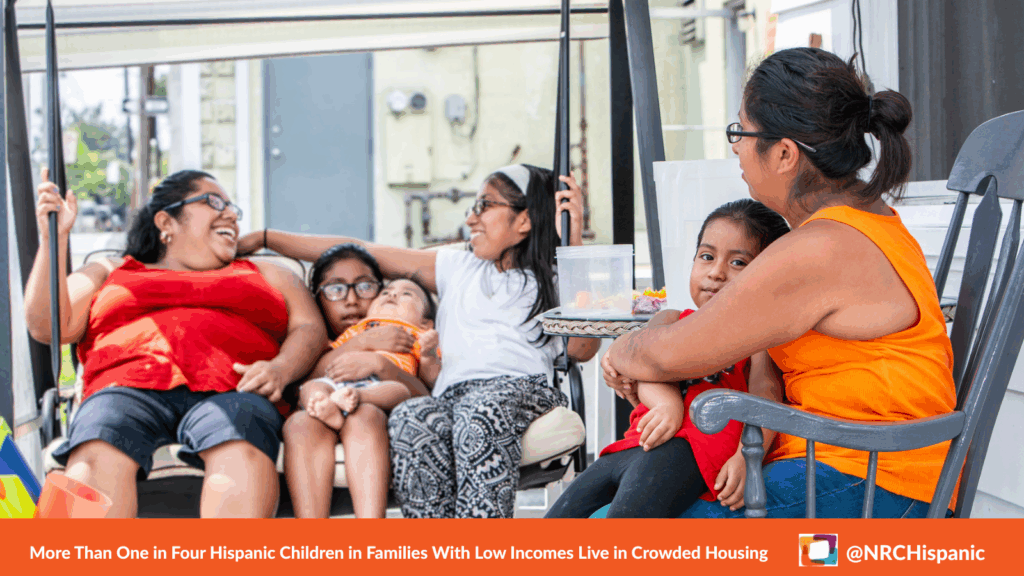 More Than One in Four Hispanic Children in Families With Low Incomes Live in Crowded Housing