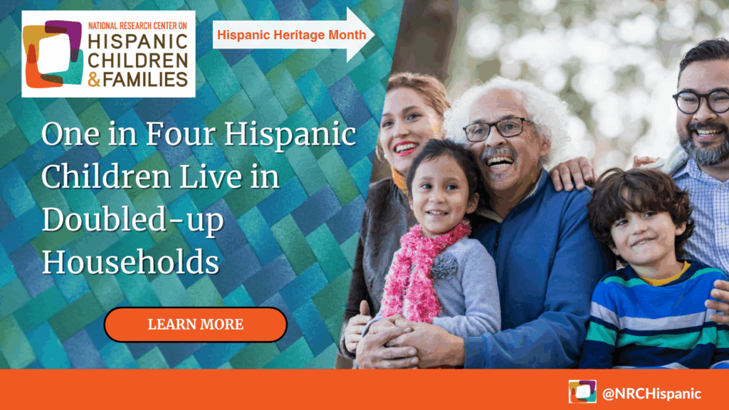 one in four Hispanic children live in doubled up housing
