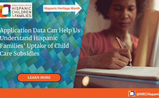 Demographic data collected via CCDF application forms can provide valuable information regarding eligible families’ access to and participation in subsidy programs